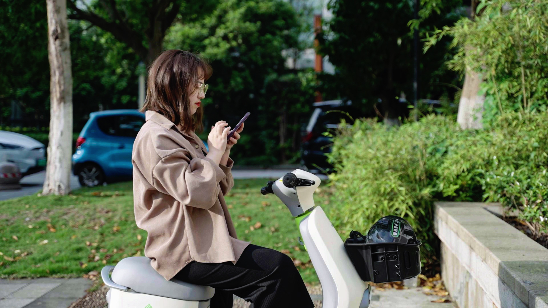 方便的共享電動(dòng)車(chē)